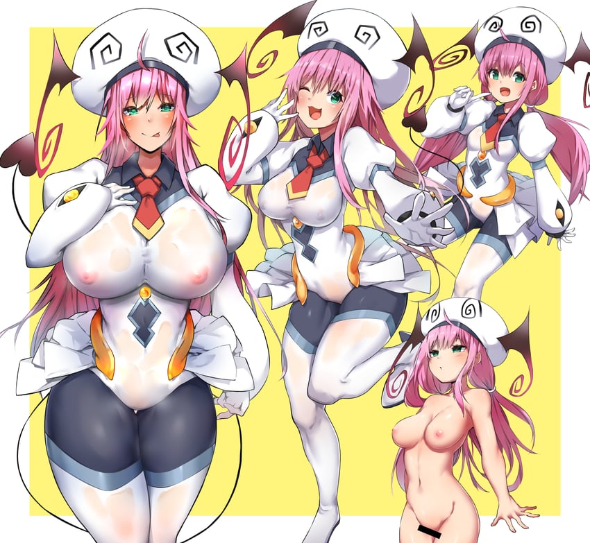 lala satalin deviluke and peke (to love-ru) drawn by megamegahhhh