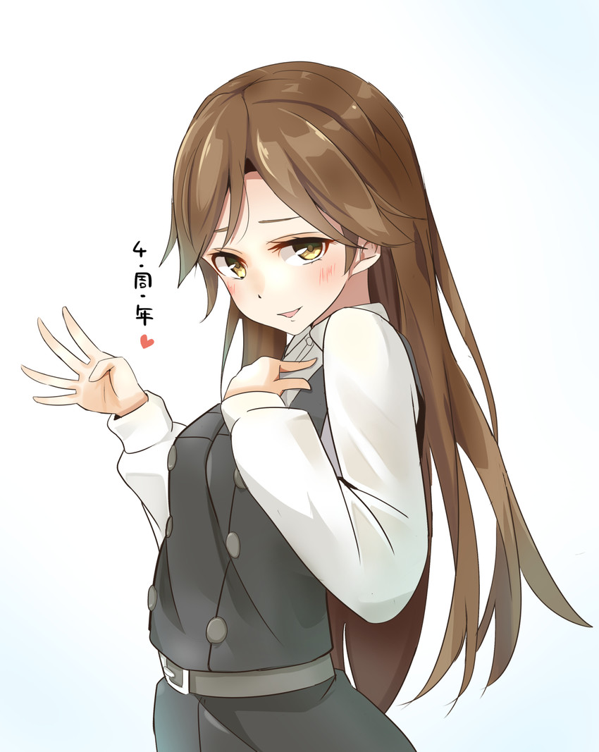 arashio and arashio kai ni (kantai collection) drawn by negahami
