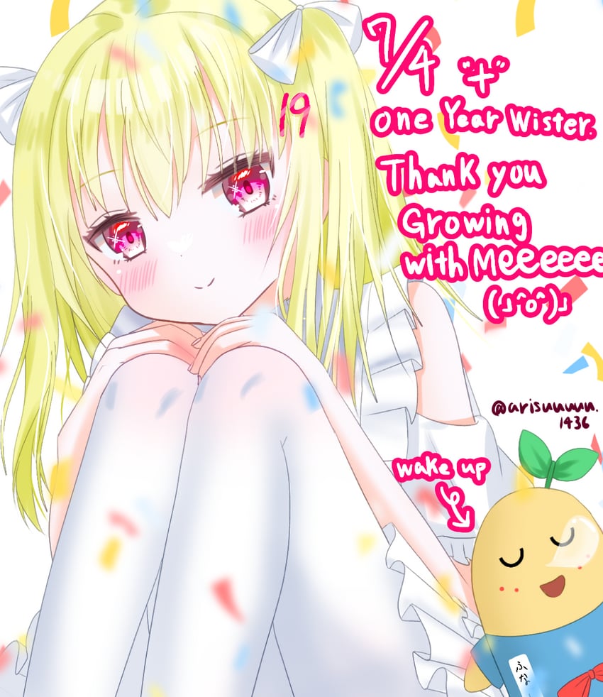 funasshii and mimi(arisuuuuu1436) (original) drawn by arisuuuuu.1436