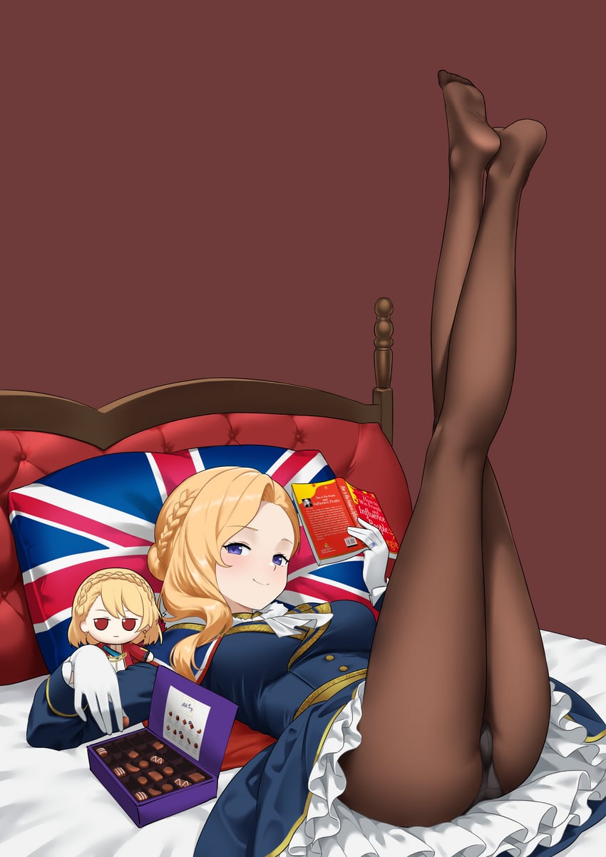 hood and prince of wales (azur lane) drawn by parallelrey