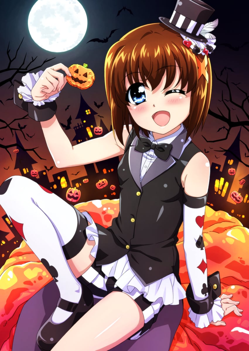 yagami hayate (lyrical nanoha and 3 more) drawn by miyajima_hitoshi