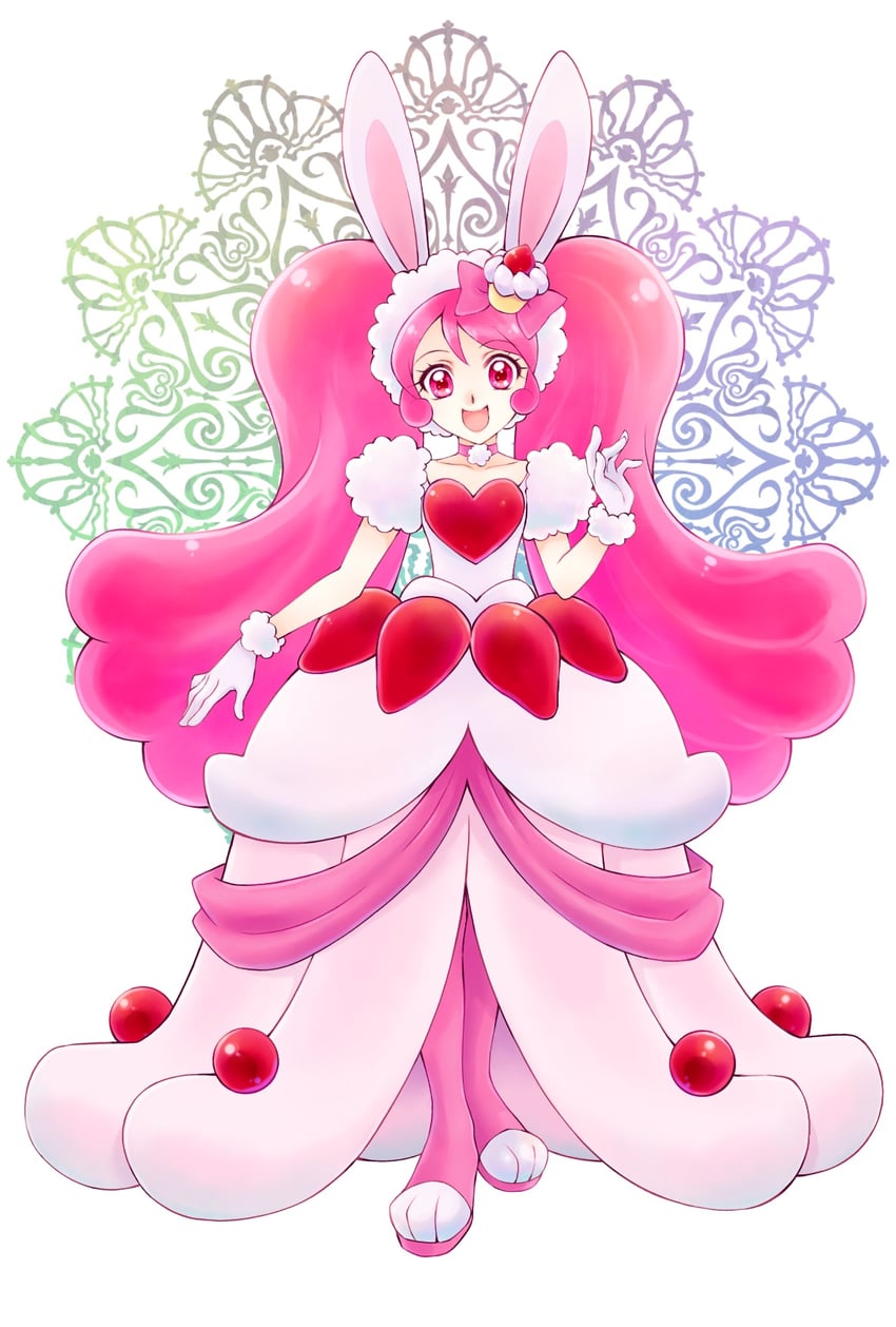usami ichika and cure whip (precure and 1 more) drawn by aizen_(syoshiyuki)