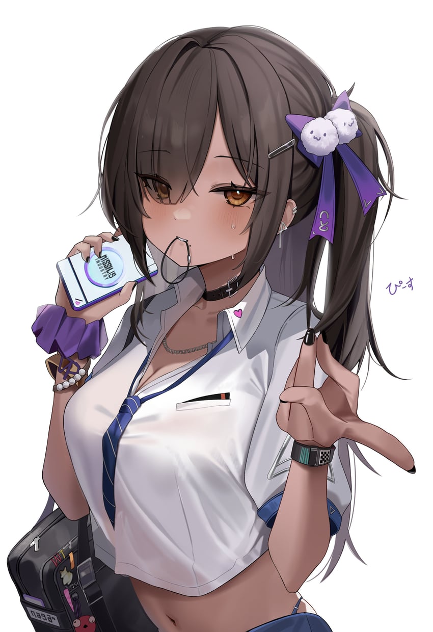 naga (goddess of victory: nikke) drawn by riko_(rik0ring)
