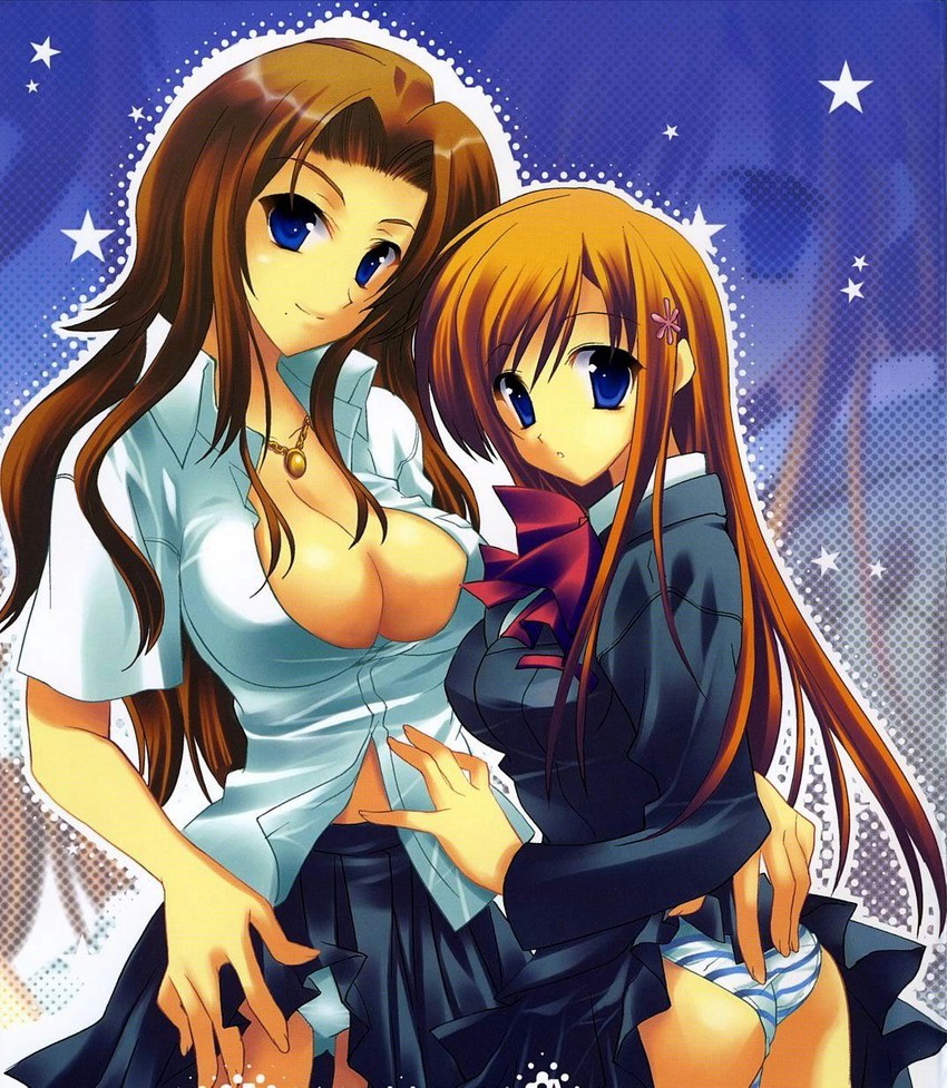 inoue orihime and matsumoto rangiku (bleach) drawn by ariko_youichi