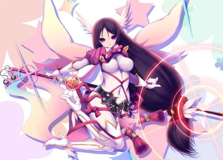 minamoto no raikou and magical ruby (fate and 2 more) drawn by akina_t