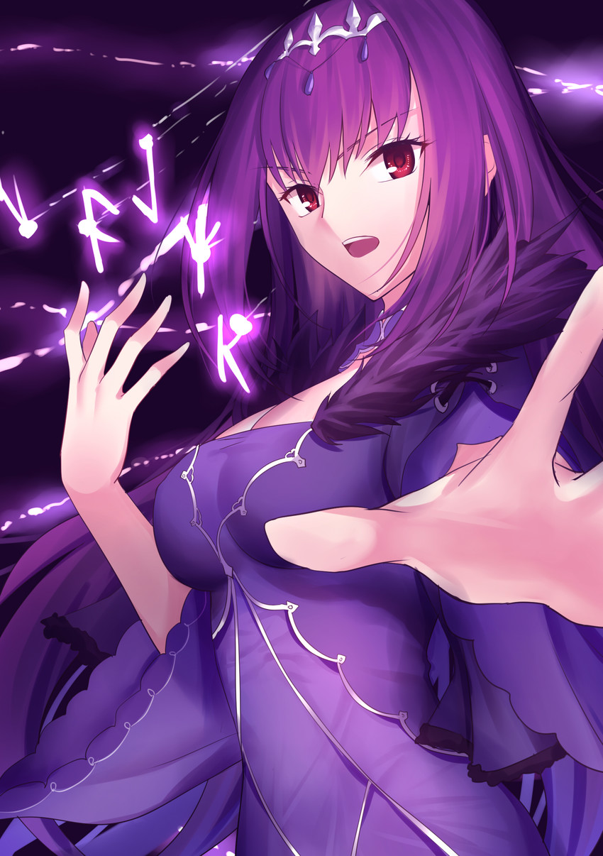 scathach and scathach skadi (fate and 1 more) drawn by gogatsu_fukuin