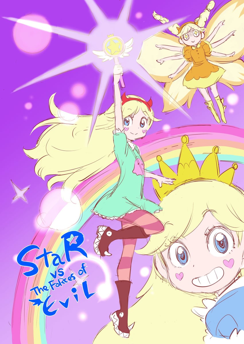 star butterfly (star vs the forces of evil) drawn by kondou_rururu