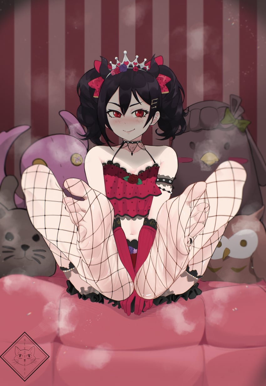 yazawa nico (love live! and 2 more) drawn by nekoyokai