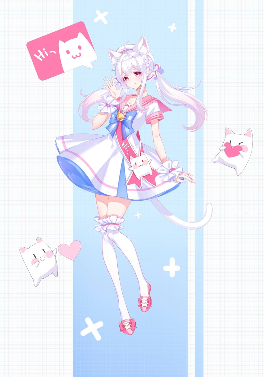 huhu (original and 1 more) drawn by yuejiu