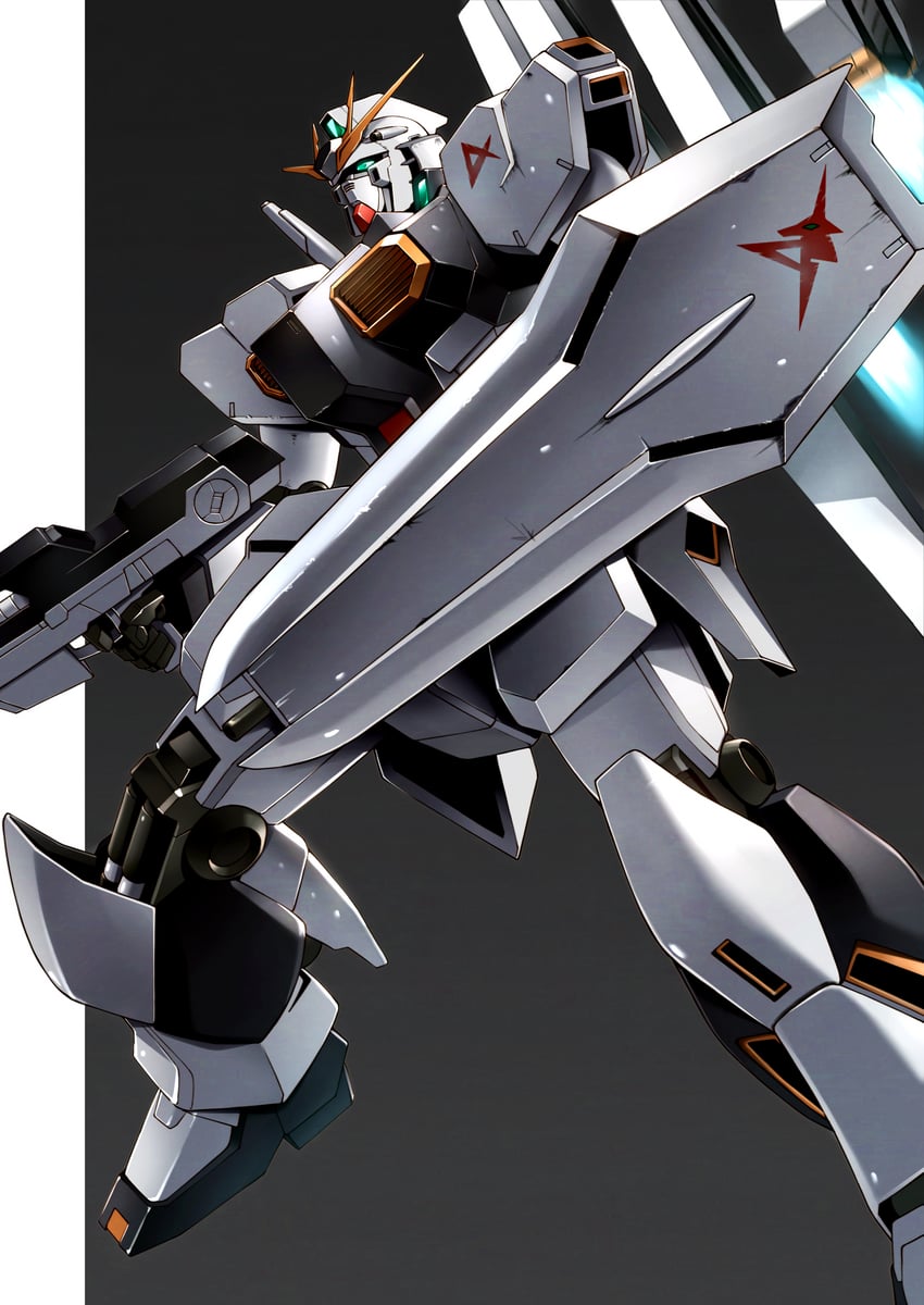 nu gundam (gundam and 1 more) drawn by takahashi_masaki