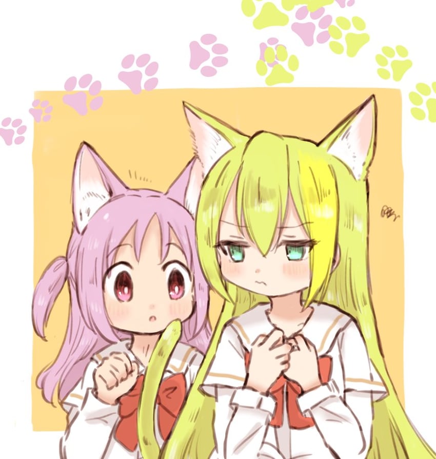 alina gray and misono karin (mahou shoujo madoka magica and 1 more) drawn by rin_tarou