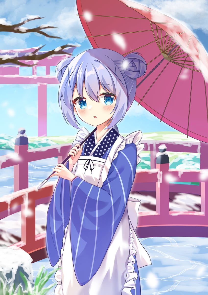 kafuu chino (gochuumon wa usagi desu ka?) drawn by kk0220
