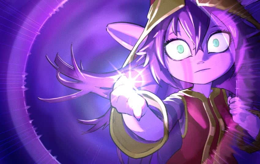 lulu (league of legends and 1 more) drawn by napalm_express
