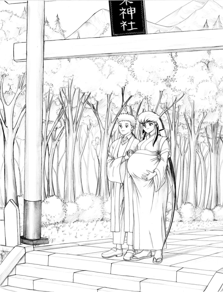masaki aeka jurai and masaki tenchi (tenchi muyou!) drawn by shadowpencil