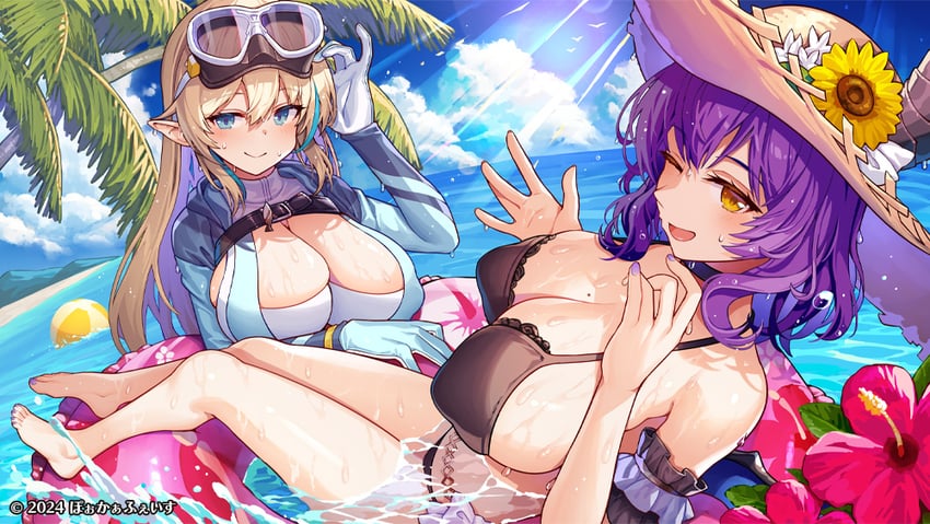 orsola and erurinde (lumina prognosis) drawn by kibanda_gohan