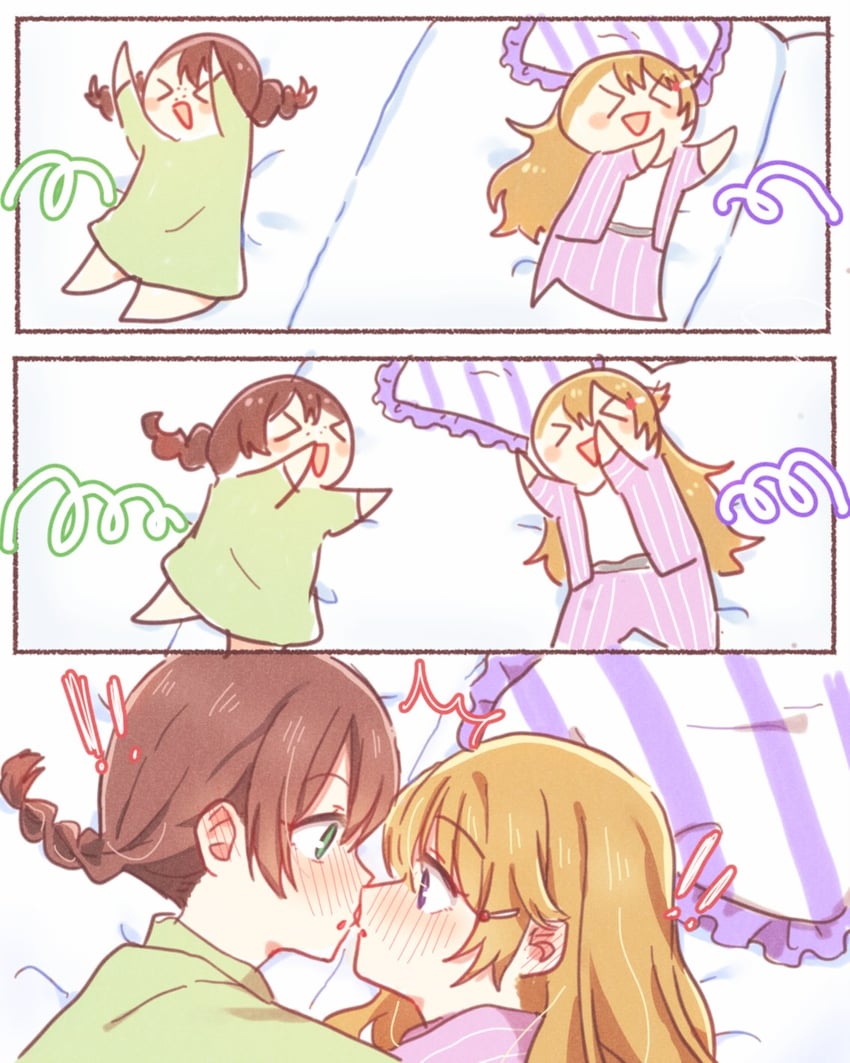 emma verde and konoe kanata (love live! and 1 more) drawn by yoon_(yoon_lovelive)