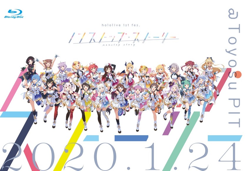 houshou marine, shirakami fubuki, hoshimachi suisei, usada pekora, nekomata okayu, and 19 more (hololive) drawn by narumi_nanami