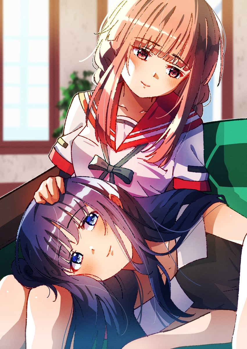 tamaki iroha and nanami yachiyo (mahou shoujo madoka magica and 1 more) drawn by cruzango0510