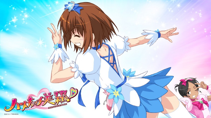 cure marine, cure blossom, mitsuzuri ayako, and makidera kaede (fate and 3 more)