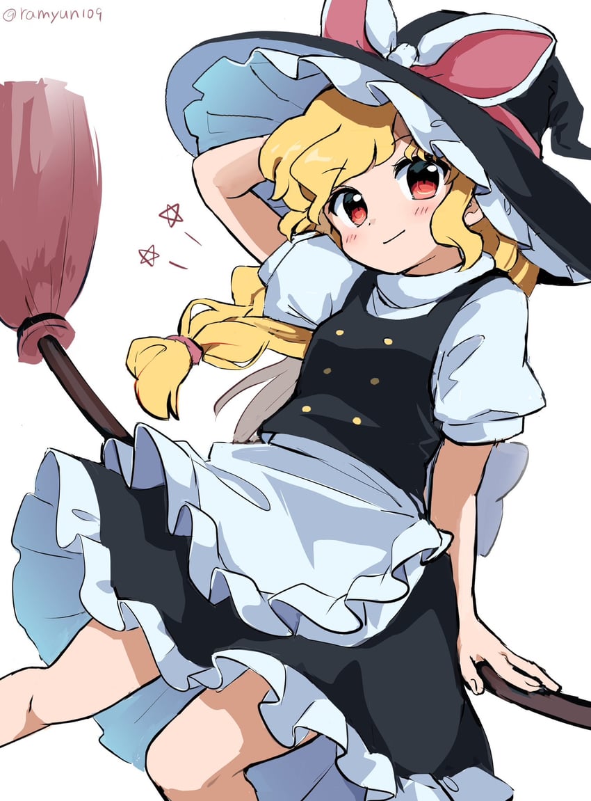 kirisame marisa (touhou and 1 more) drawn by ramudia_(lamyun)