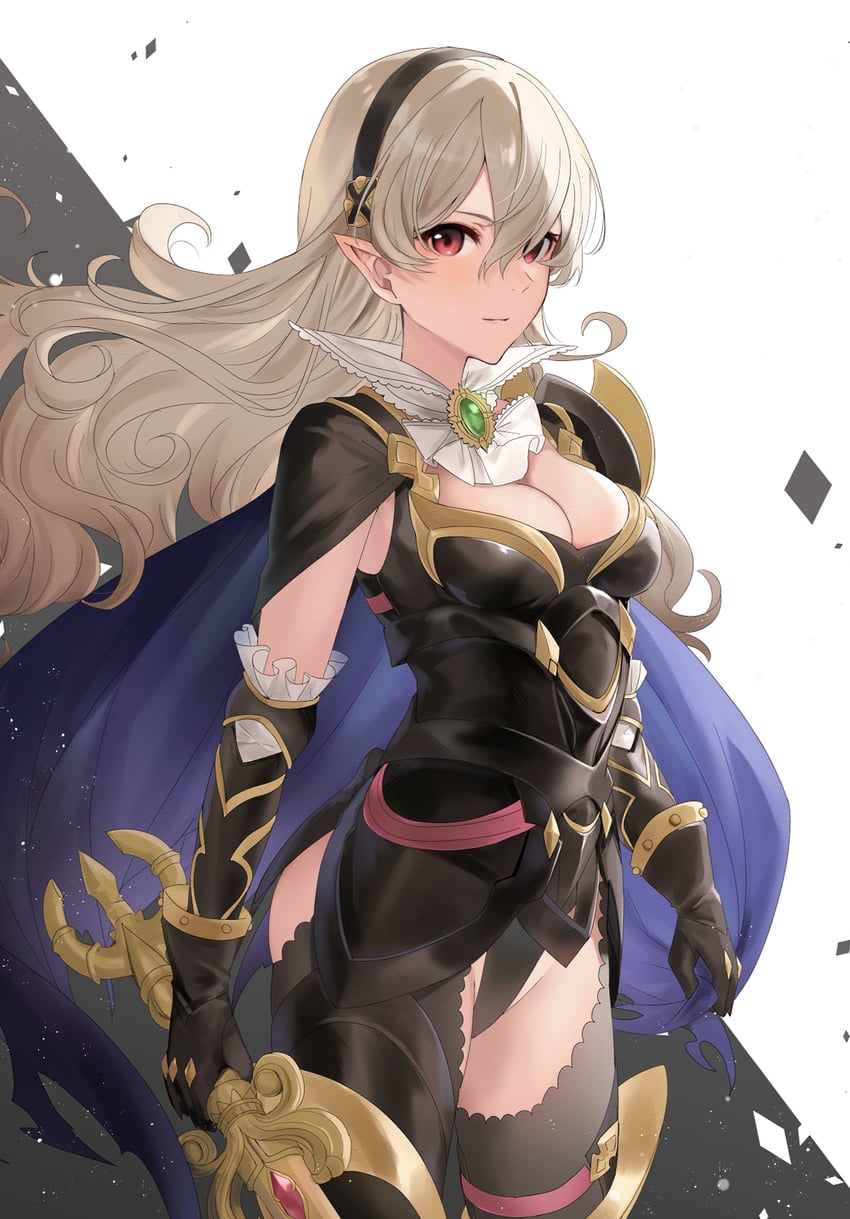 female corrin (fire emblem and 2 more) drawn by haru_(nakajou-28)
