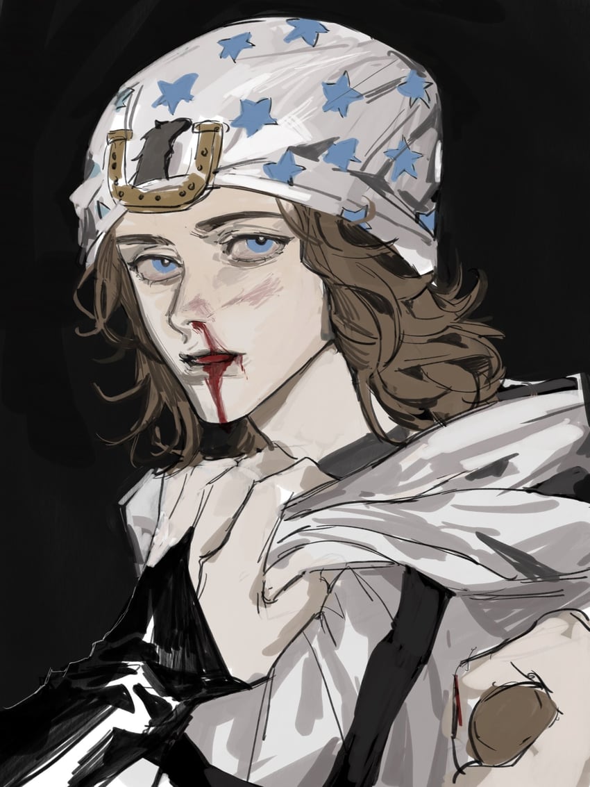 johnny joestar (jojo no kimyou na bouken and 1 more) drawn by puppetjackmj