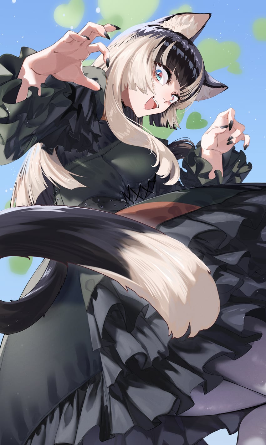 juufuutei raden (hololive and 1 more) drawn by murechika