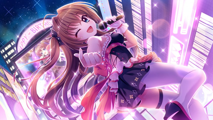 shikimiya aone (re:stage!) drawn by izumi_tsubasu