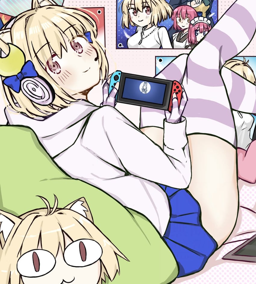 arcueid brunestud, kohaku, hisui, neco-arc, and phantas-moon (fate and 2 more) drawn by 02surume