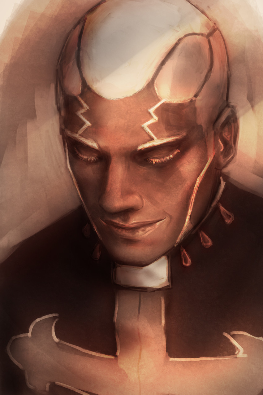 enrico pucci (jojo no kimyou na bouken and 1 more) drawn by cogdis