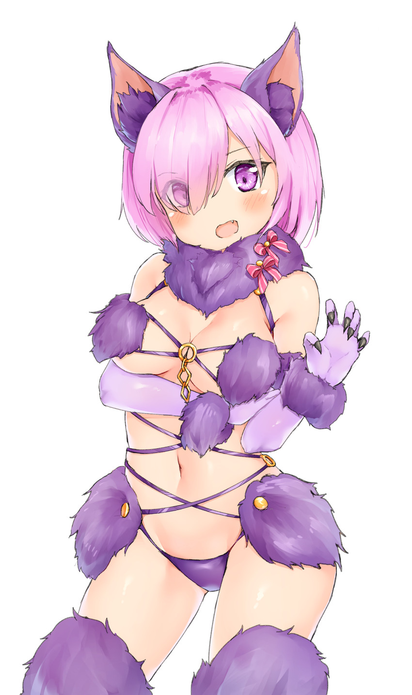 mash kyrielight (fate and 1 more) drawn by hansal