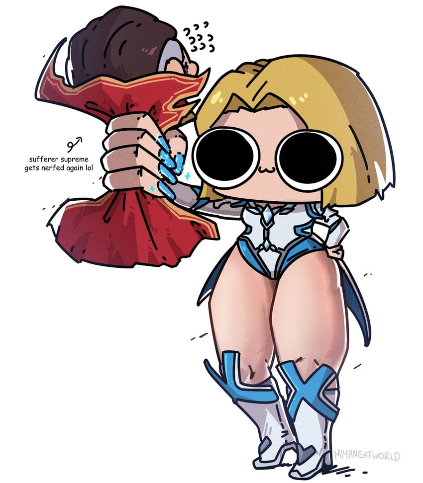 emma frost and doctor strange (marvel and 2 more) drawn by miyan_(oceanmaiden)