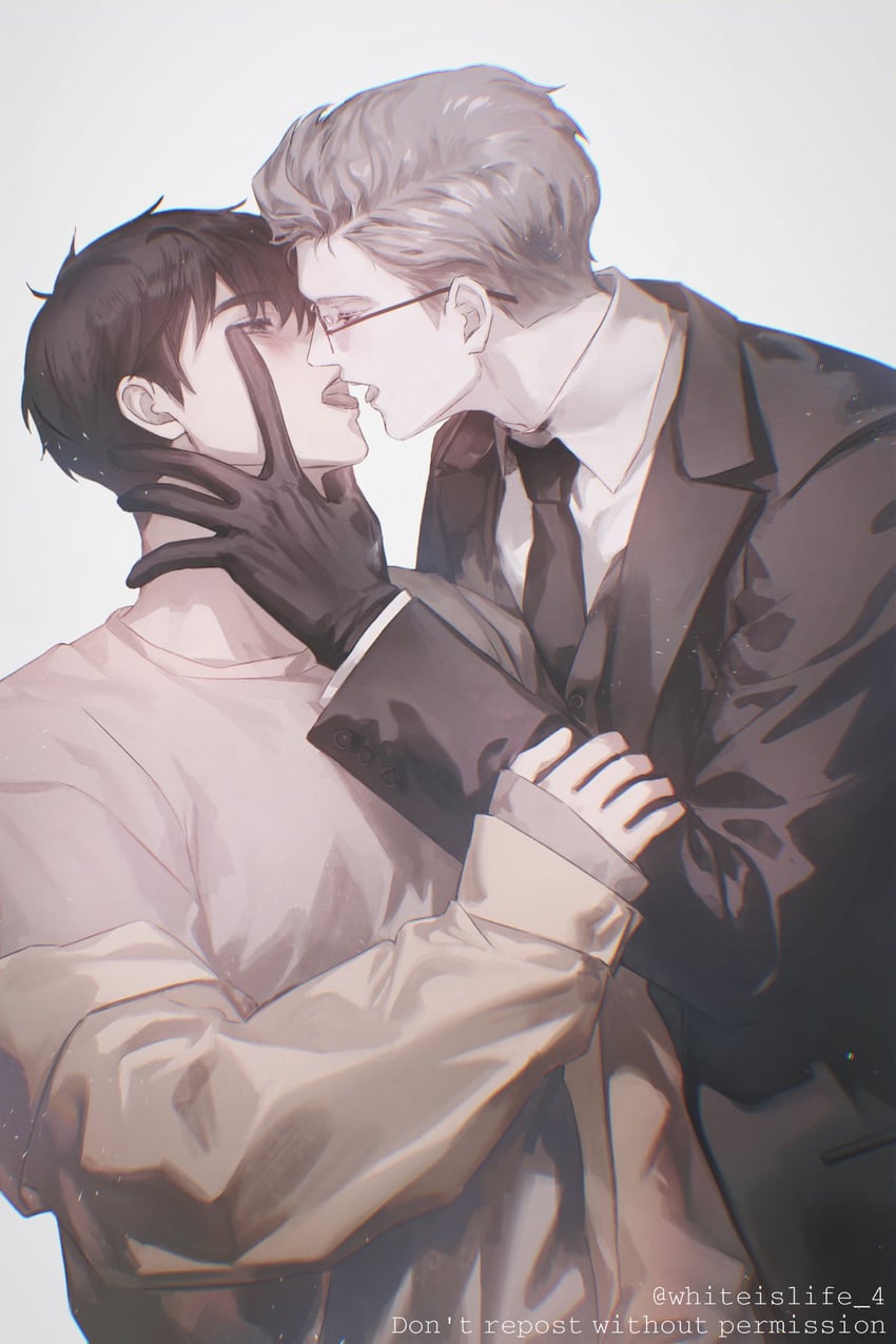jeong taeui and ilay riegrow (passion) drawn by whiteislife_4