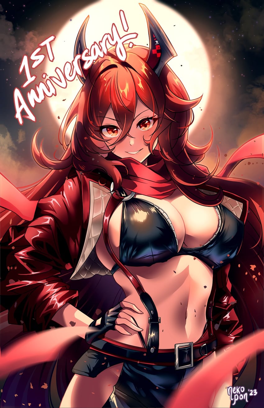 red hood (goddess of victory: nikke) drawn by nekoponart