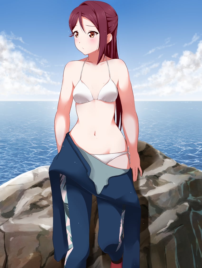 sakurauchi riko (love live! and 1 more) drawn by supra_is_black_(altea)