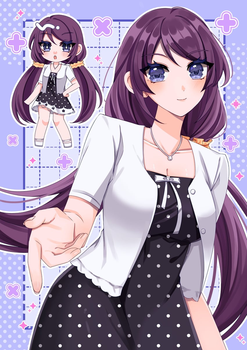 senjougahara hitagi (monogatari) drawn by jmfz5558