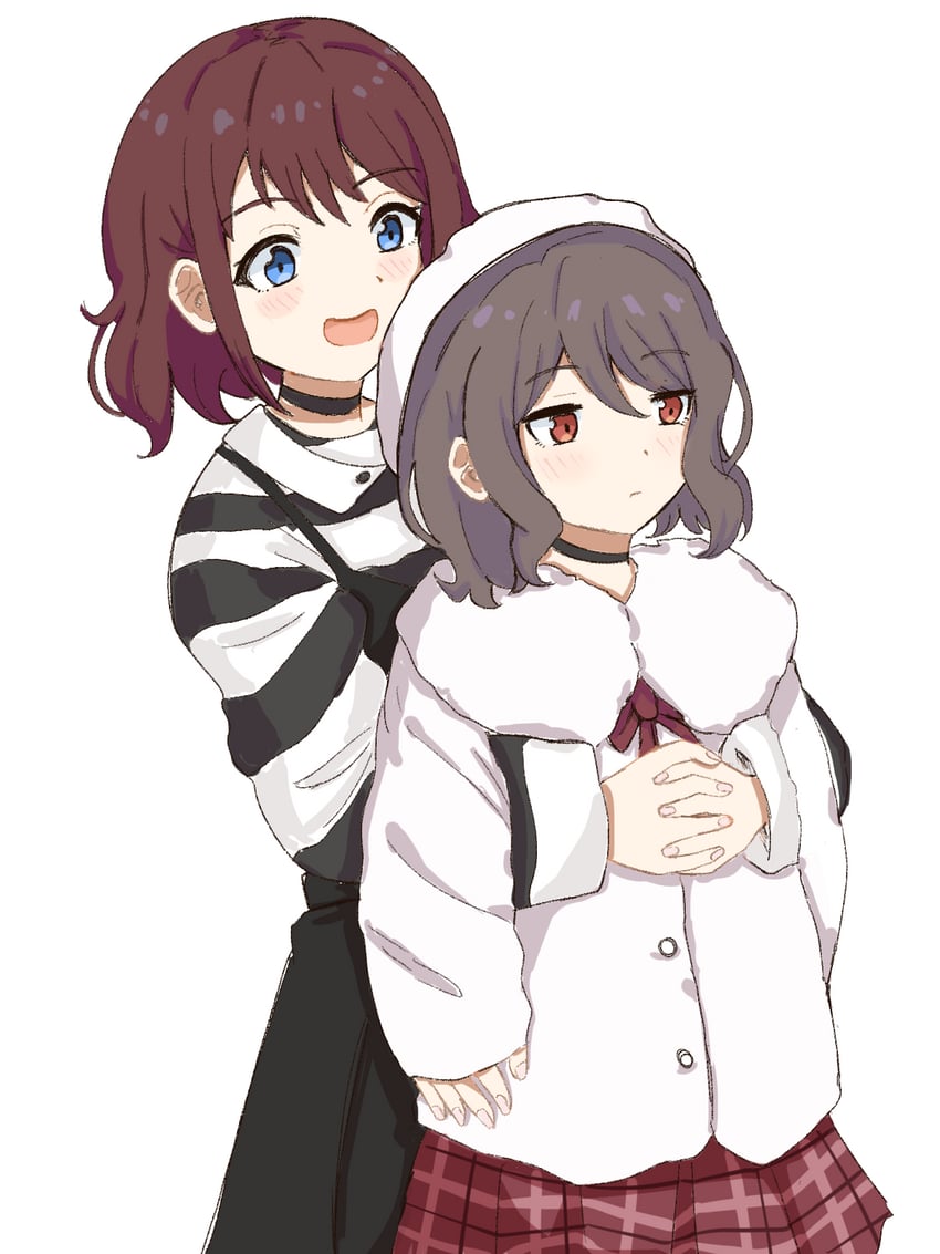iseri nina and ebizuka tomo (girls band cry) drawn by sagittarius_(cruxhkg)