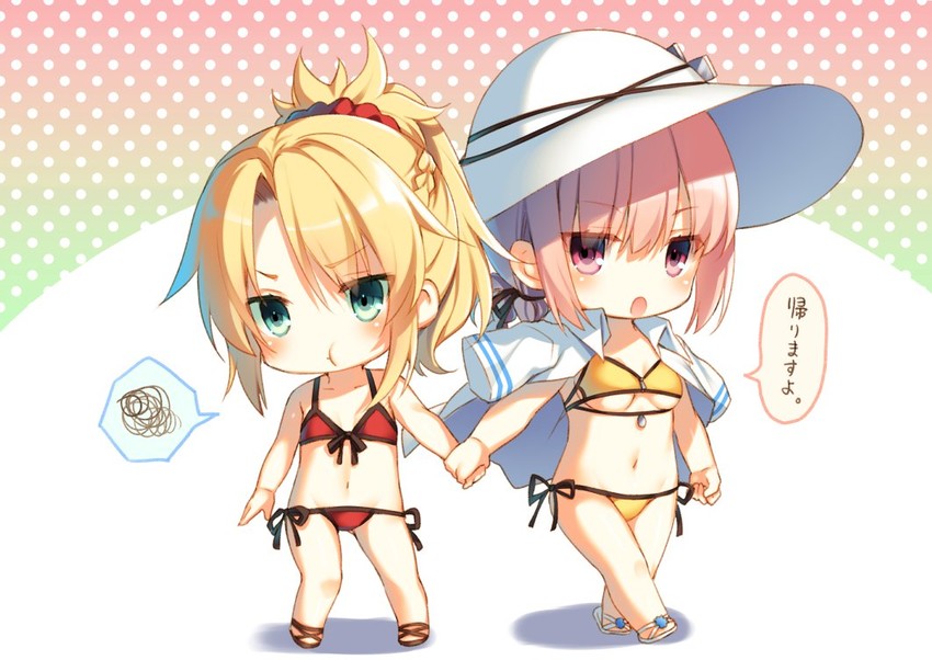mordred and florence nightingale (fate and 2 more) drawn by toosaka_asagi