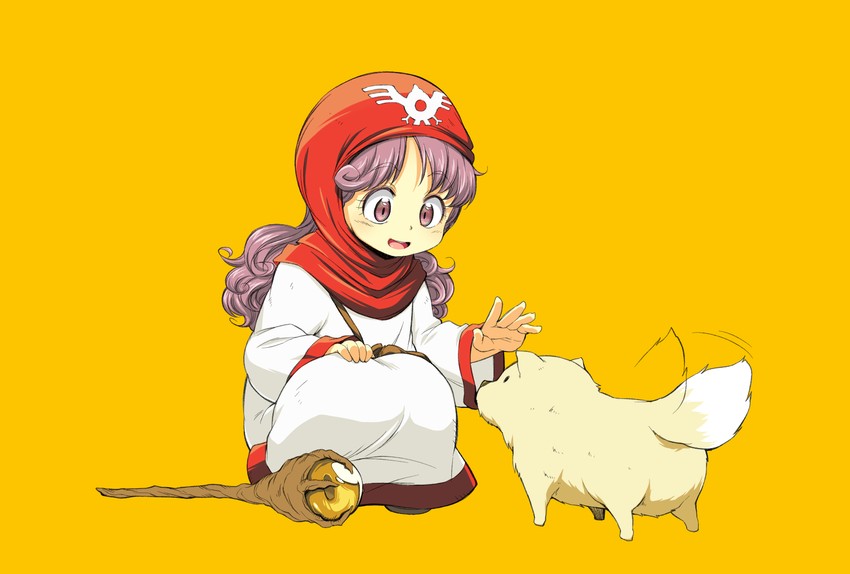princess of moonbrook (dragon quest and 1 more) drawn by onija_tarou
