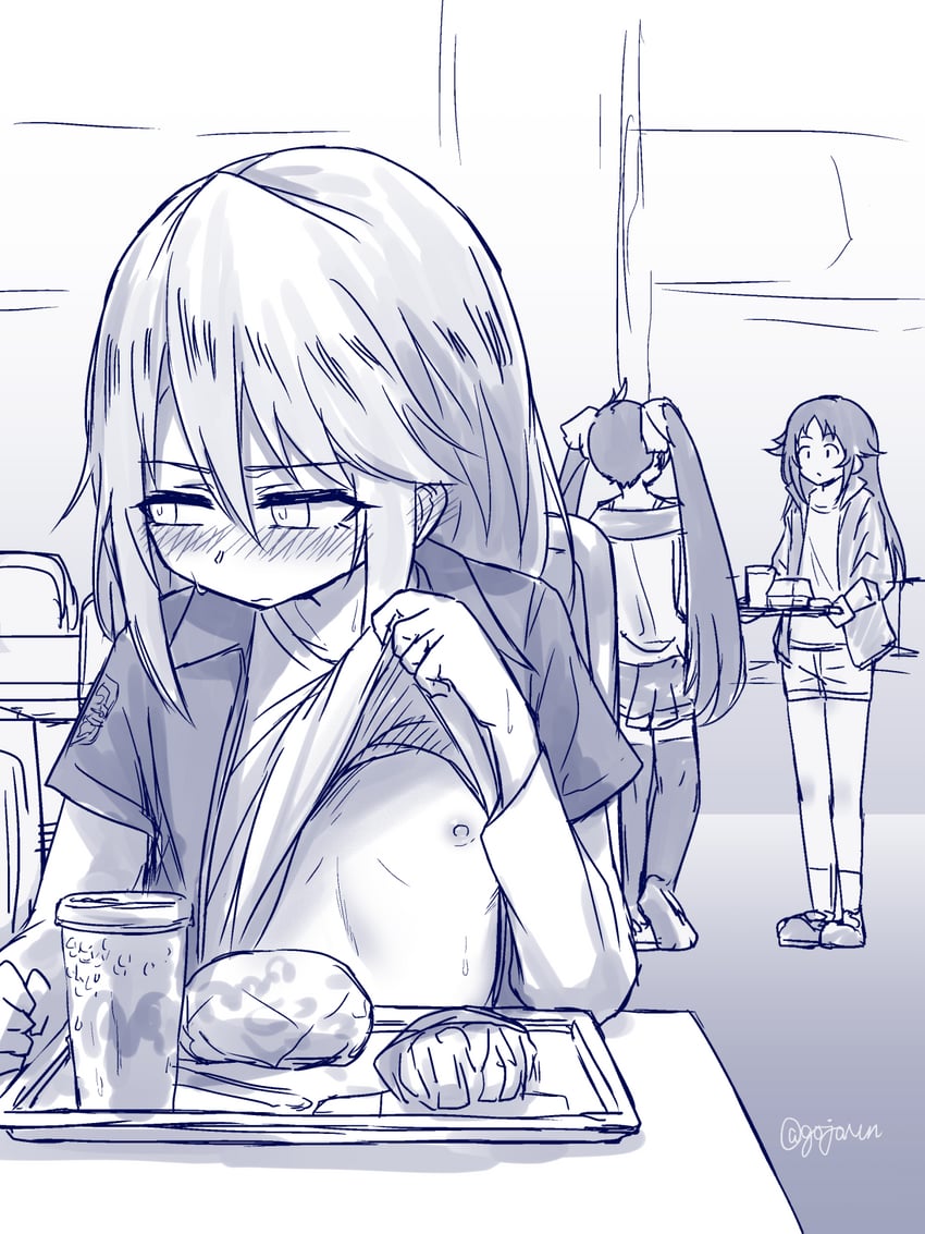 yuuki haru, matoba risa, and nanjo hikaru (idolmaster and 1 more) drawn by gojarun