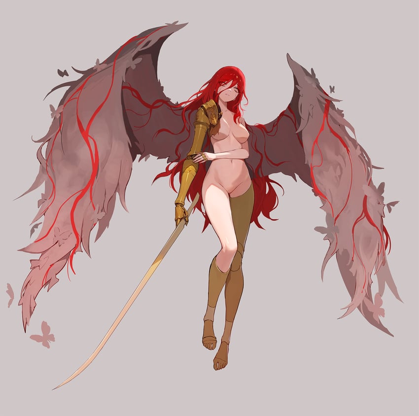 malenia blade of miquella and malenia goddess of rot (elden ring) drawn by jason_kim