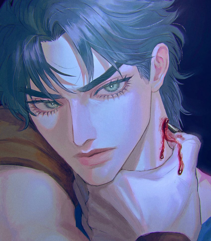 dio brando and jonathan joestar (jojo no kimyou na bouken and 1 more) drawn by oyatsu_(205415)