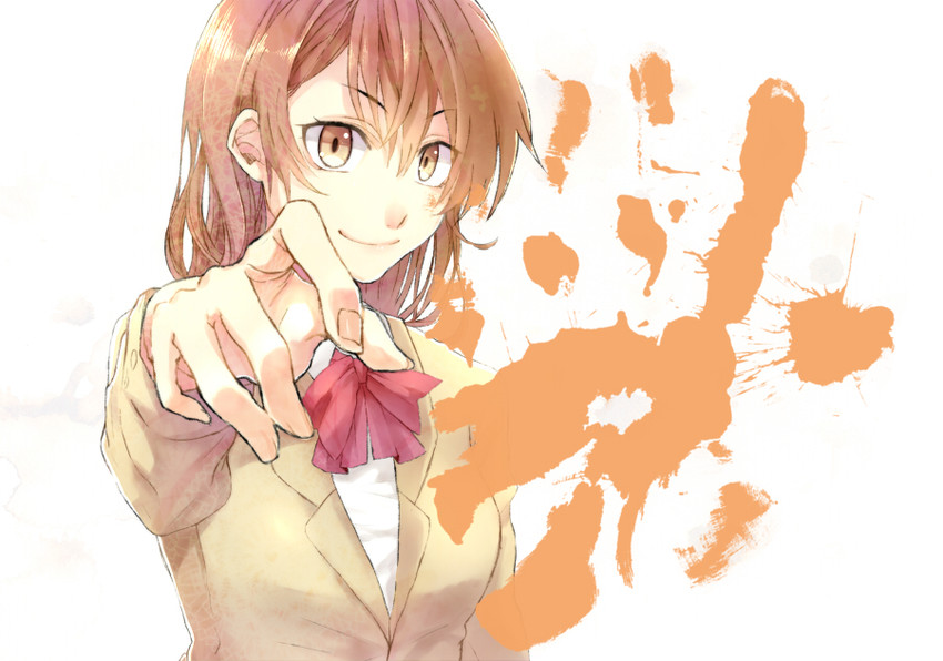 misaka mikoto (toaru majutsu no index and 1 more) drawn by gung