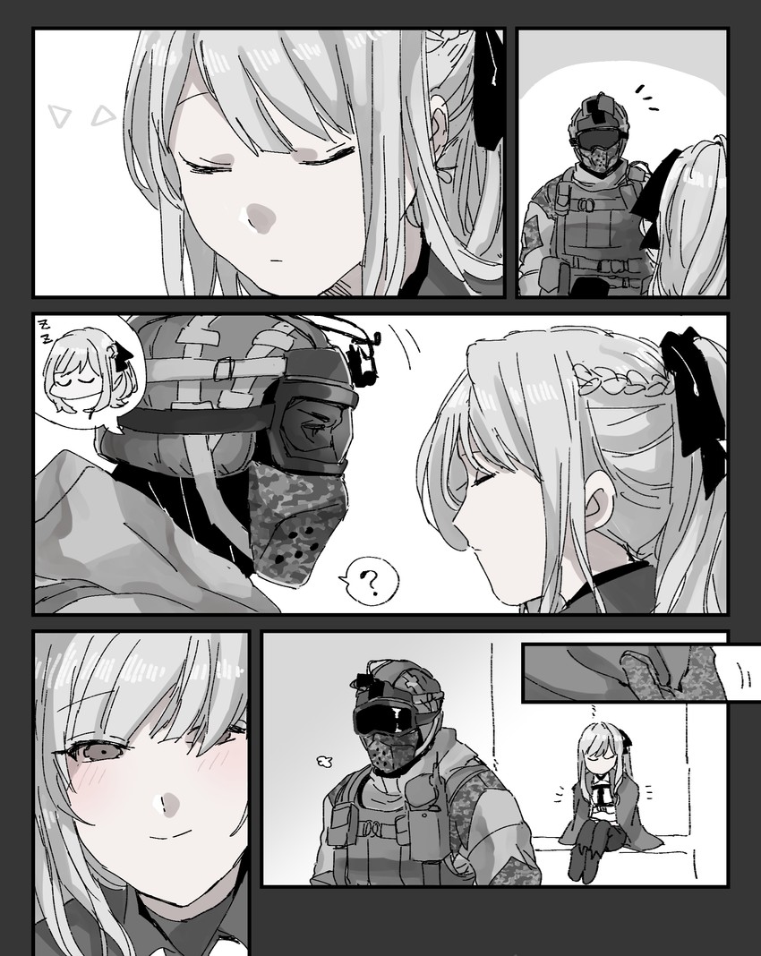 ak-12 and fuze (girls' frontline and 1 more) drawn by sanso_(kasyawamoti)