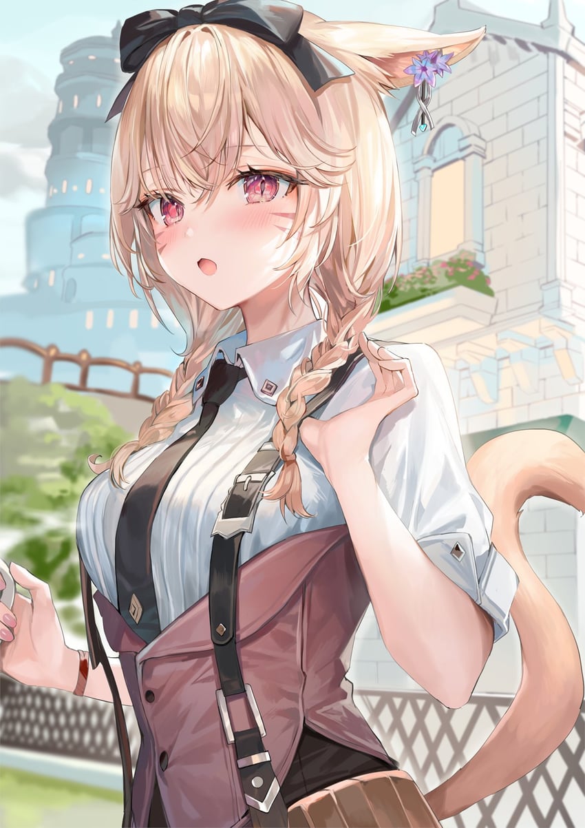warrior of light (final fantasy and 1 more) drawn by momoko_(momopoco)