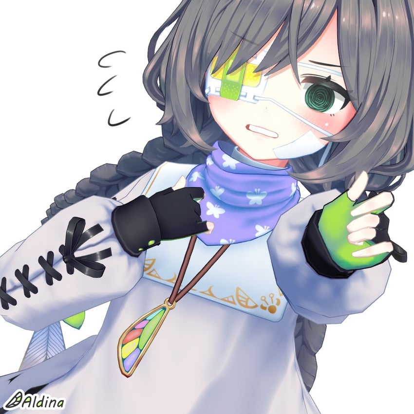 aldina (original and 1 more) drawn by yorshkasencho