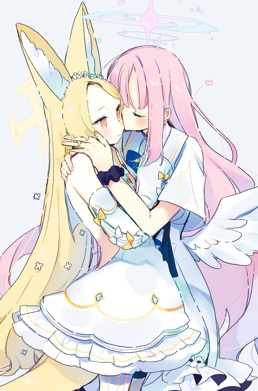 mika and seia (blue archive) drawn by yun_(dust-i1)