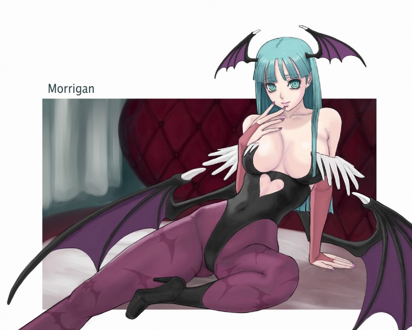 morrigan aensland (darkstalkers) drawn by ark_(morita_hitomi)