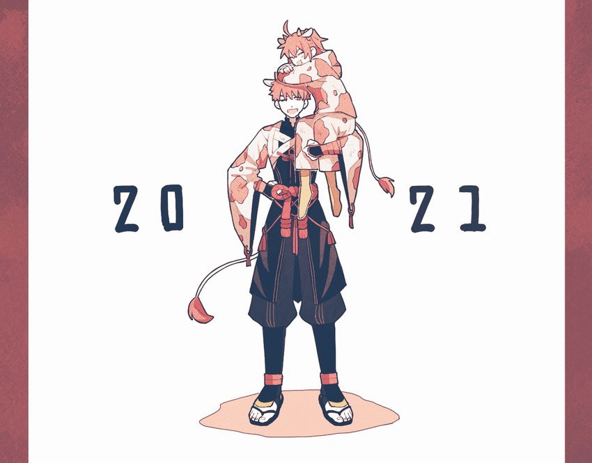 fujimaru ritsuka, emiya shirou, and senji muramasa (fate and 1 more) drawn by teppie_(hoi_teppie)