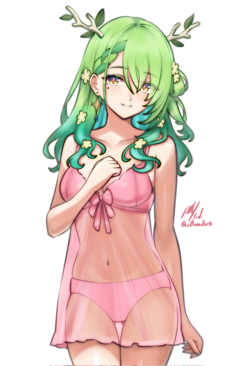ceres fauna (hololive and 1 more) drawn by rotomdocs